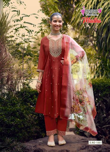 Mystic9 madhu vol 1 stitched kurtis wholesale